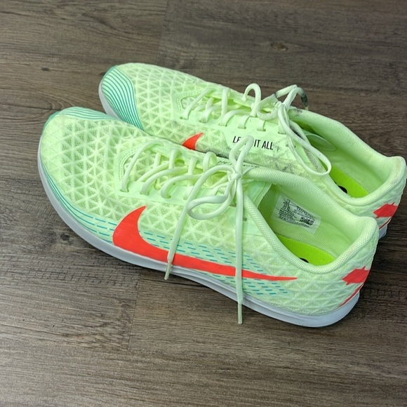 Nike Zoom Waffle Rival XC 5 Track Spikes Barely Green CZ1795-701 Men's Sz 10 - Picture 6 of 10